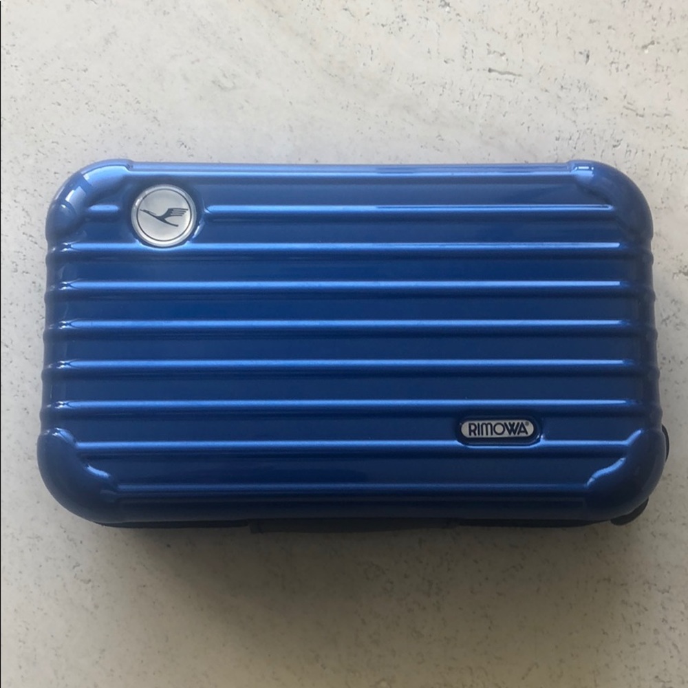 Rimowa Blue First Class Amenity case
